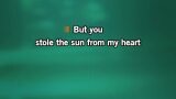 Singen You Stole the Sun from My Heart Karaoke - Manic Street Preachers - MP3 Karaoke
