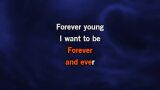 Forever Young (Kosmonova radio edit) Karaoke - Interactive