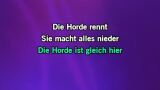 Video Karaoke Die Horde rennt - Jan Hegenberg