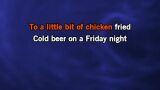 Video Karaoke Chicken Fried (reggae cover) - Cas Haley