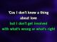 I Don't Know a Thing About Love karaoke - Cody Johnson
