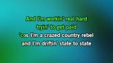 Video Karaoke Crazed Country Rebel - Hank Williams III
