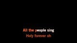 Holy Forever (live) Karaoke - Bethel Music