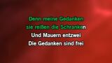 Karaokê Die Gedanken sind frei (live) - Hannes Wader