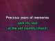 The Old Country Church karaoke - Hank Williams, Sr.
