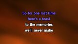Karaoké Memories We'll Never Make - Michael Minelli