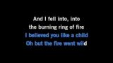 Video Karaoke Love's Ring of Fire - Nashville