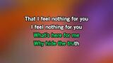 FEEL NOTHING Karaoke - The Plot In You