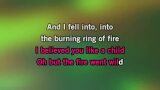 Video Karaoke Love's Ring of Fire - Nashville - Karaoke Canzoni