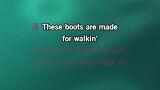 Video Karaoke These Boots Are Made for Walkin' - Loretta Lynn