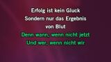 Video Karaoke Erfolg ist kein Glück - Kontra K - Karaoke Canzoni