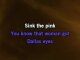 Karaoke Sink the Pink - AC/DC