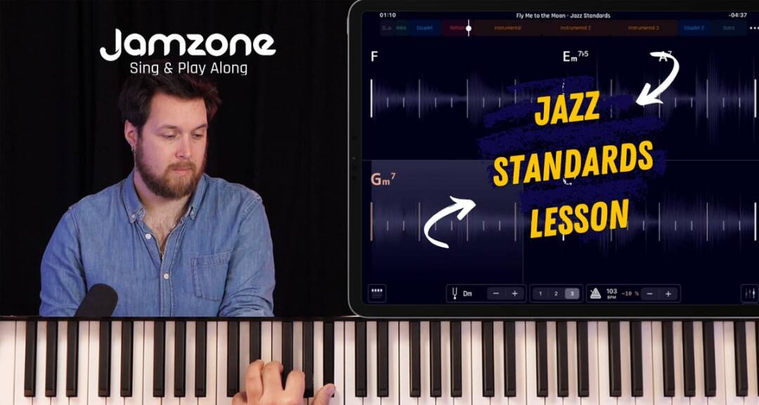 Learn Jazz Piano with Backing Tracks – Free Beginner Course