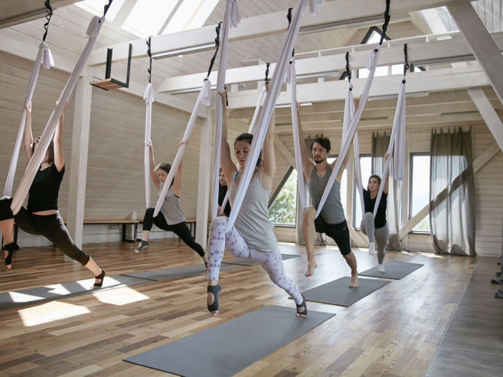 aerial yoga