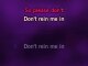 Rein Me In karaoke - Sam Fender