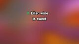 Karaoké Lilac Wine - Nina Simone
