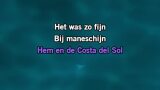 't Was aan de Costa del Sol Karaoke - Zangeres Zonder Naam