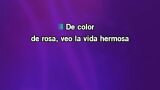 Video Karaoke De color de Rosa - Mentiras