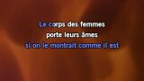 Karaoké Le corps des femmes - Mathilde