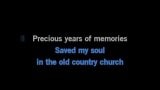 Karaoké Old Country Church (Hallelujah Version) - Tyler Childers