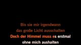 Karaoké Der Himmel Soll Warten - Sido