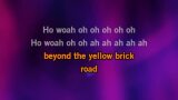 Goodbye Yellow Brick Road (live) Karaoke - Angelina Jordan