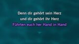 Karaoké Dir gehört mein Herz (Hochzeitsversion) - Voyce