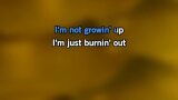 Burnout Karaoke - Green Day