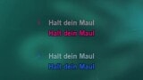 Halt Dein Maul Karaoke - Bob & Daisy
