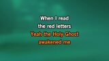 Video Karaoke Red Letters - Crowder