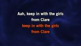 Keep in with the Girls from Clare Karaoke - Michael English