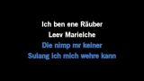 Ich bin ne Räuber Karaoke - Höhner