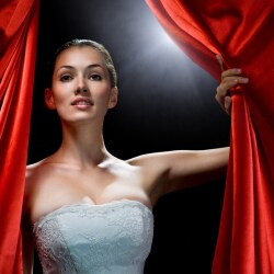 fitted lace wedding dress Love Lost Off The Shoulder Red Mini Dress main image 1