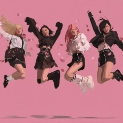 Karaoke JUMP (뛰어) - Video with Lyrics - BLACKPINK